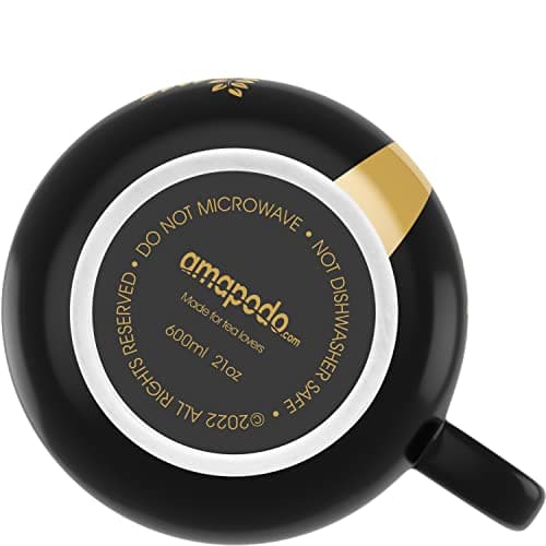 amapodo Tasse à café en porcelaine 600ml XXL - Sans plastique - Cadeaux pour hommes