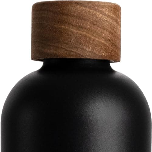 T&N Bouteille Isotherme 1L en Acier Inoxydable Étanche pour Boissons Gazeuses, Conserve le Froid 29h et la Chaleur 14h, — Anthracite