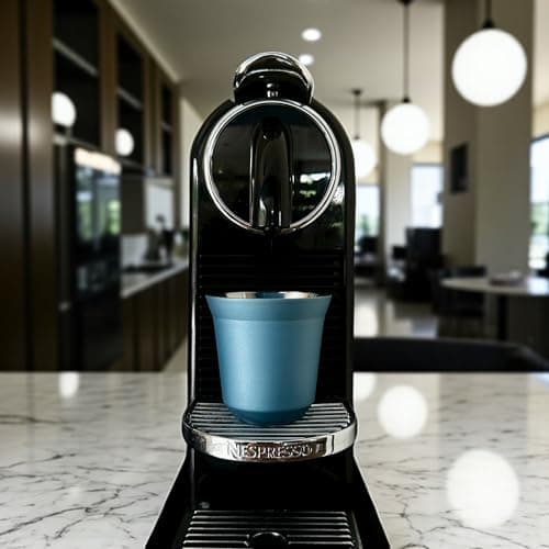 /title de la title optimisé pour SEO : Design français tasses espresso personnalisables - Bleu clair - 80ml /title