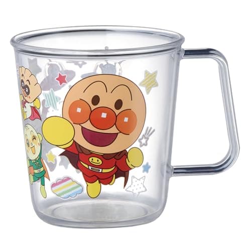 Tasse Anpanman Clair BPA-Free pour Enfants – Lek 200ml – Verre Transparent Hygiénique