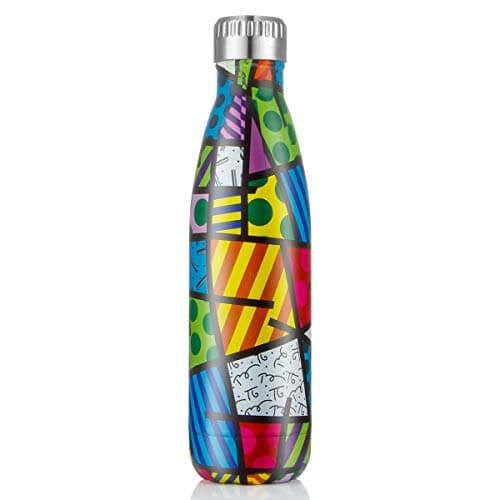 Lalafancy Bouteille d'eau en Acier Inoxydable Sans BPA pour Outdoor & Travail - Thermos Double Paroi 24h Froid & 12h Cha — Dessin Animé-500ml