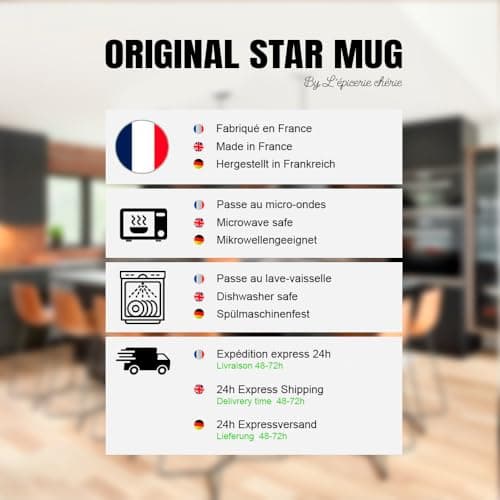 Chérie Tasse Personnalisée au Prénom - Cadeau Original d'Anniversaire, 330ML avec Plusieurs Motifs - Tasse Cadeau Rigolo