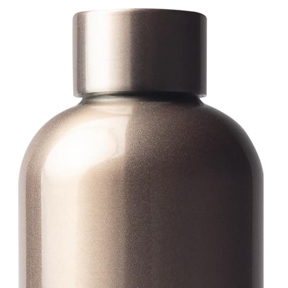 MAMEIDO Gourde Isotherme Pearl Marble Gold - Conserve la fraîcheur 24h & la chaleur 12h, Inoxydable & Sans BPA, 500ml — Rosé Quartz