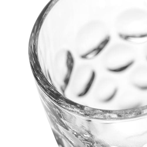 Verres à expresso transparents 60 ml - Lot de 2 avec 6 tasses pour porte-filtre | Structure en goutte, Passe au lave-vai
