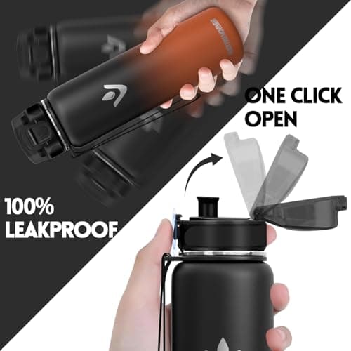 Gourde Inox 500ml enfantsIsothérme BPA FreeÉcole Bureau Sport