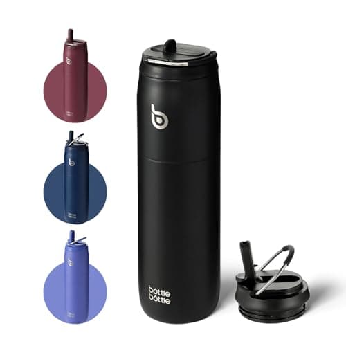BOTTLE BOTTLE Isothérme Double Paroi 950 ml Bleue pour SportIFBOTTLE BOTTLE Isothérme Acier Inoxydable 950 ml Couleur Bl — Noire