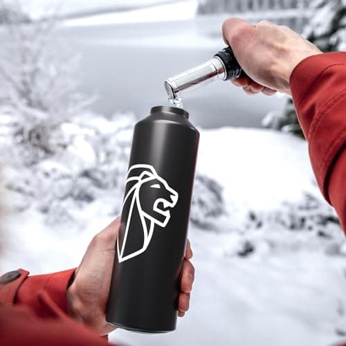 MONBENTO - Gourde isotherme Peugeot x monbento - 500 ml avec Infuseur intégré - Garde au Chaud/Froid - Idéale pour Eau,