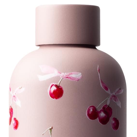 MAMEIDO Gourde Isotherme Pearl Marble Gold - Conserve la fraîcheur 24h & la chaleur 12h, Inoxydable & Sans BPA, 500ml — Cherry Lady