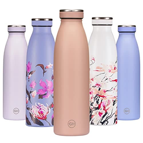 Bouteille isotherme B2DO GH Sable Cubain 500ml | Gourde réutilisable INOX à double paroi sous vide | Isotherme sans BPA