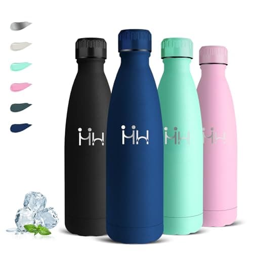 Gourde Isotherme Inox 500ml Anti Fuite pour École et Voyage