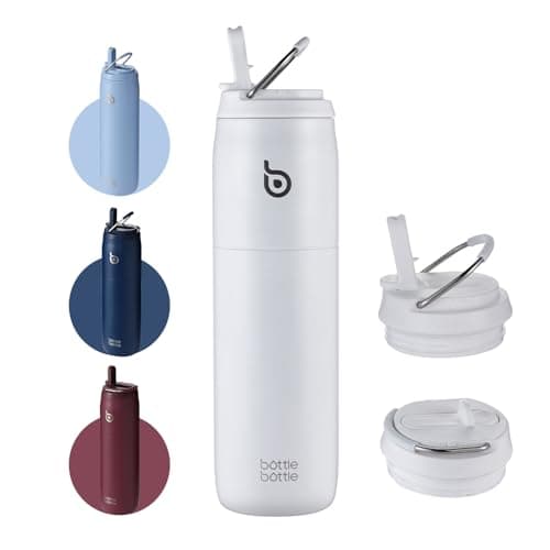 BOTTLE BOTTLE Isothérme Double Paroi 950 ml Bleue pour SportIFBOTTLE BOTTLE Isothérme Acier Inoxydable 950 ml Couleur Bl — Blanche