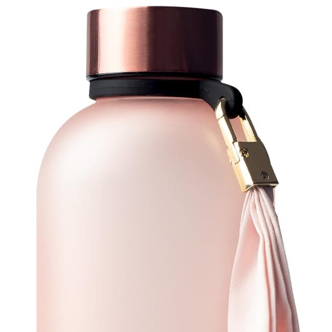 MAMEIDO Gourde 1,5 l | Design Plastique | Marqueur de Temps de Motivation — Flamingo Pink