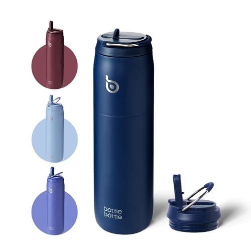 BOTTLE BOTTLE Isothérme Double Paroi 950 ml Bleue pour SportIFBOTTLE BOTTLE Isothérme Acier Inoxydable 950 ml Couleur Bl — Bleu Indigo