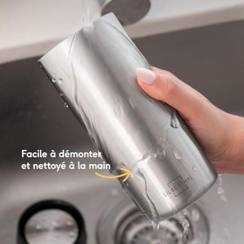 SILBERTHAL Thermos Cafétéria 350ml - 6h Chaud/12h Froid - Acier Inoxydable Anti-fuite