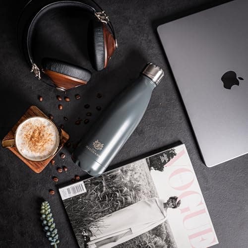KARL HAUSMANN Bouteille Thermos Inoxydable Froid et Chaud 500ml Sans BPA Pour Fitness Sport
