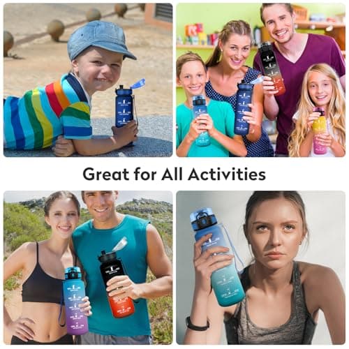 KollyKolla Gourde Enfant 500ml Étanche Sans BPA pour Sport Bureau École