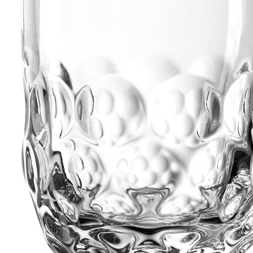 Verres à expresso transparents 60 ml - Lot de 2 avec 6 tasses pour porte-filtre | Structure en goutte, Passe au lave-vai