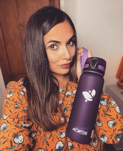 AORIN Gourde Sport BPA-Free & Anti-Fuite 1L pour Adults et Enfants Durant le Sport et les Activités Exteries
