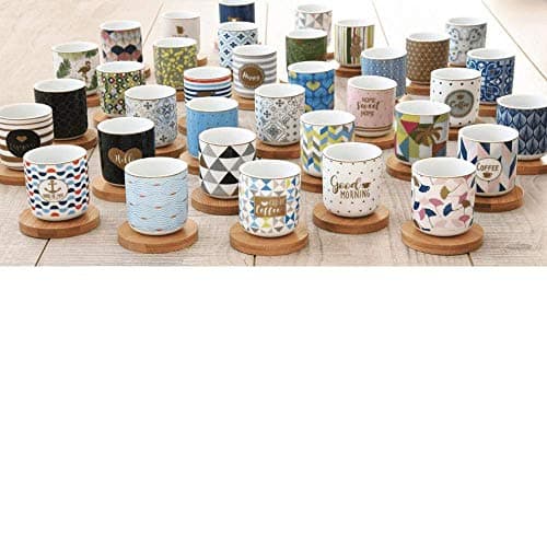 Easy Life tasse à café 127CMGM clair 110 ml pour maison usages quotidiens design élégant