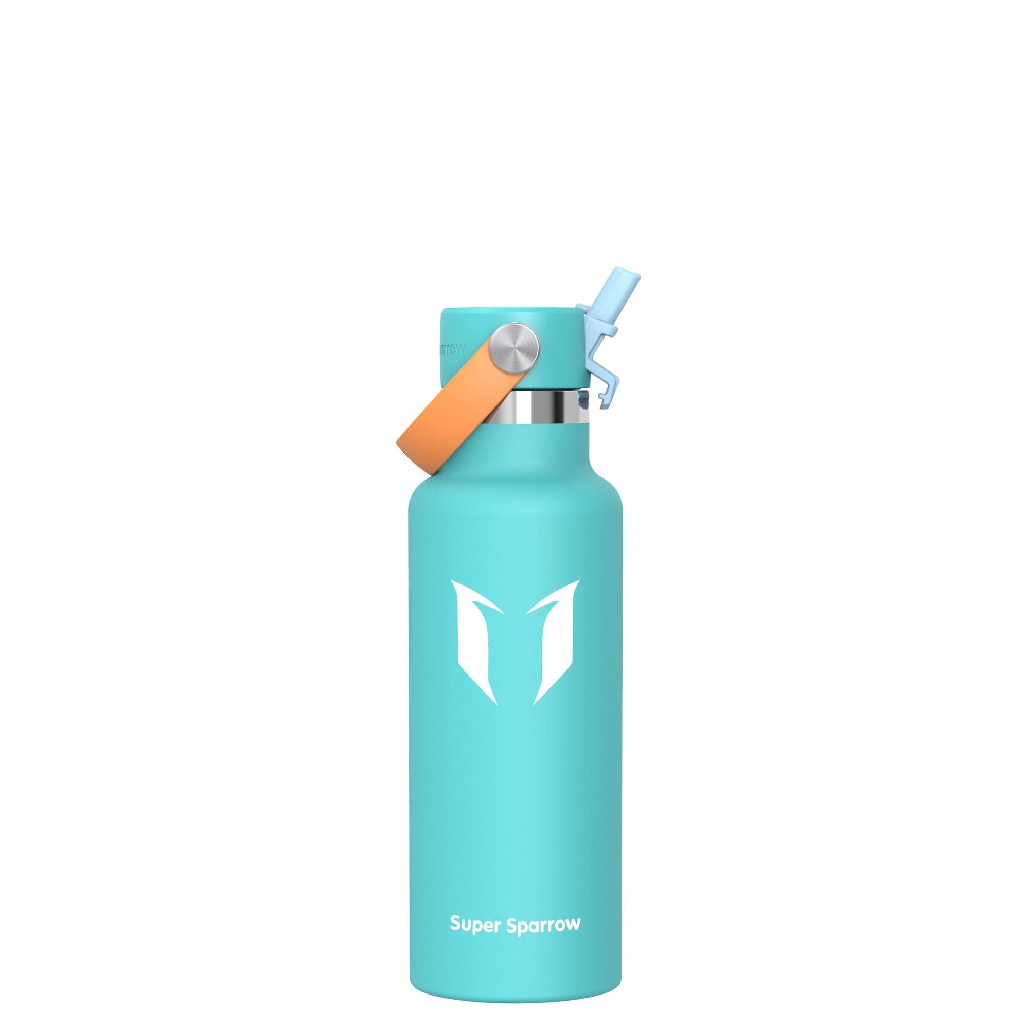 Super Sparrow Gourde Isotherme - 350ml - Gourde Étanche pour Sport et Bureau - Sans BPA, Convient pour Enfants et Adulte