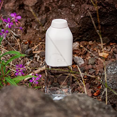 Monbento Bouteille d'Eau MB Positive M Natural Cream 500ml Hermétique pour Bureau Sport Pique-Nique Sans BPA Zéro Déchet