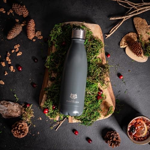 KARL HAUSMANN Bouteille Thermos Inoxydable Froid et Chaud 500ml Sans BPA Pour Fitness Sport