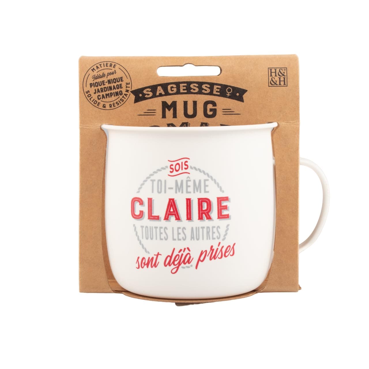 Mug Nomade – Mug à Thé et Café Personnalisé – Cadeau Femme Élégant et Pratique