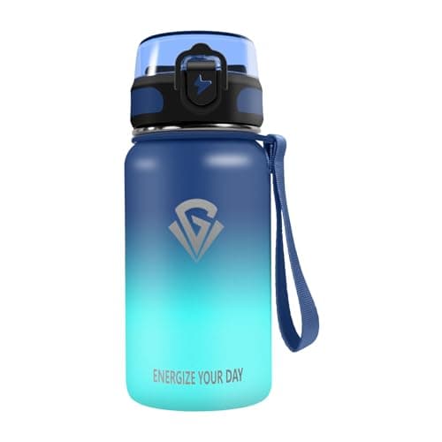 Gourde Enfant Grsta 500ml Isotherme Facile à Nettoyer — Blue-green
