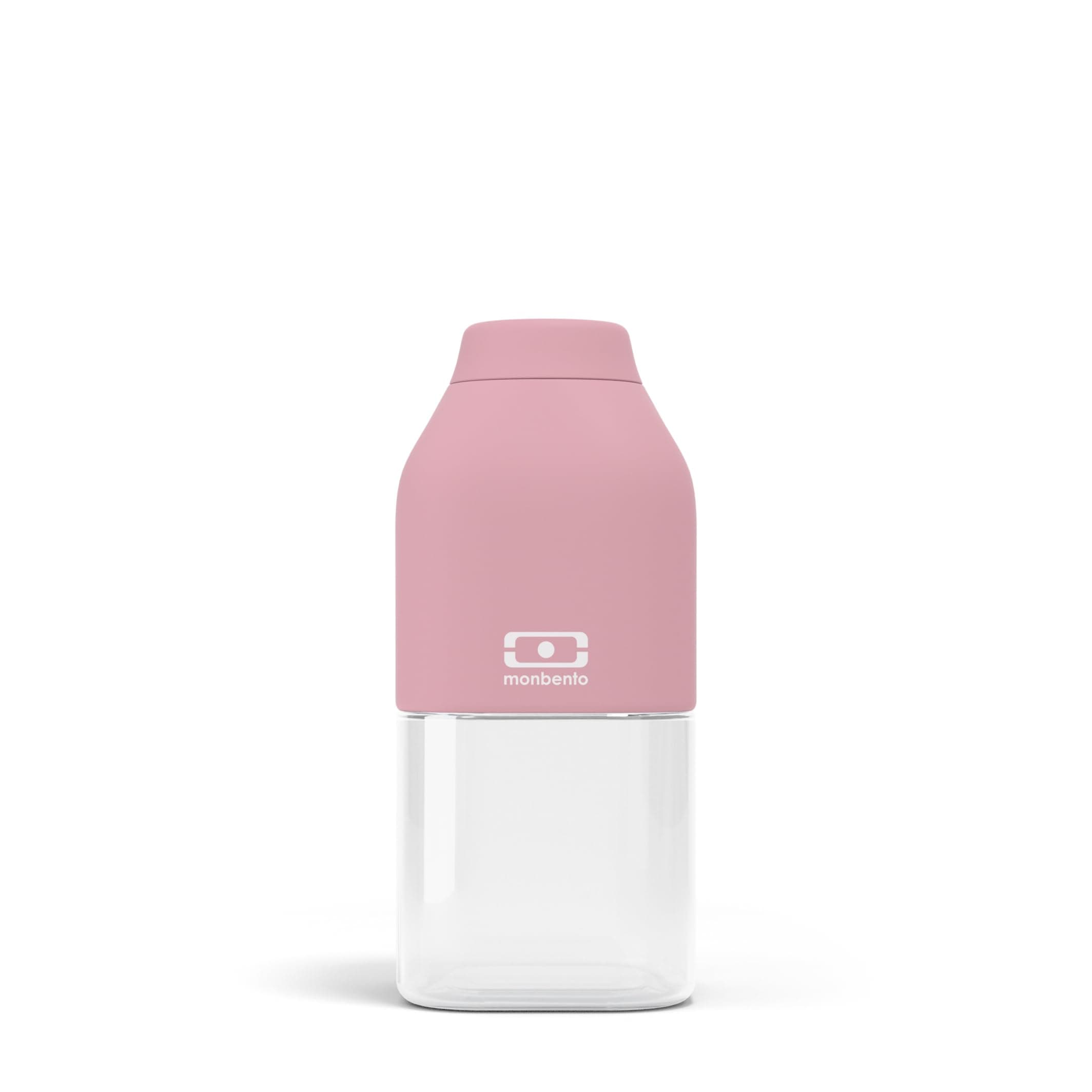 Monbento - Bouteille Eau Réutilisable MB Positive S Rose 330ml - Gourde Enfant Idéale pour École et Pique-Nique Sans BPA