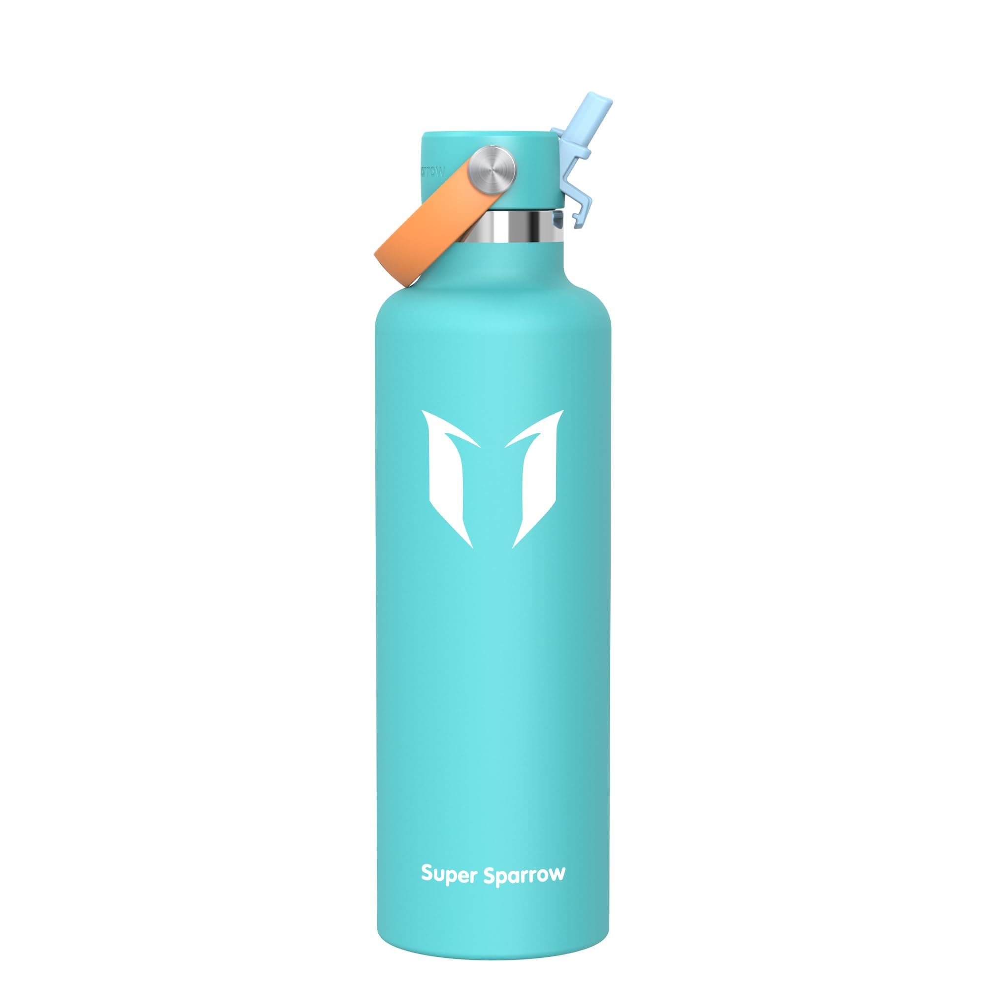 Super Sparrow Gourde Isotherme - Bouteille Isotherme - 500ml - Gourde Étanche et Réversible pour Sport et Bureau - Gourd