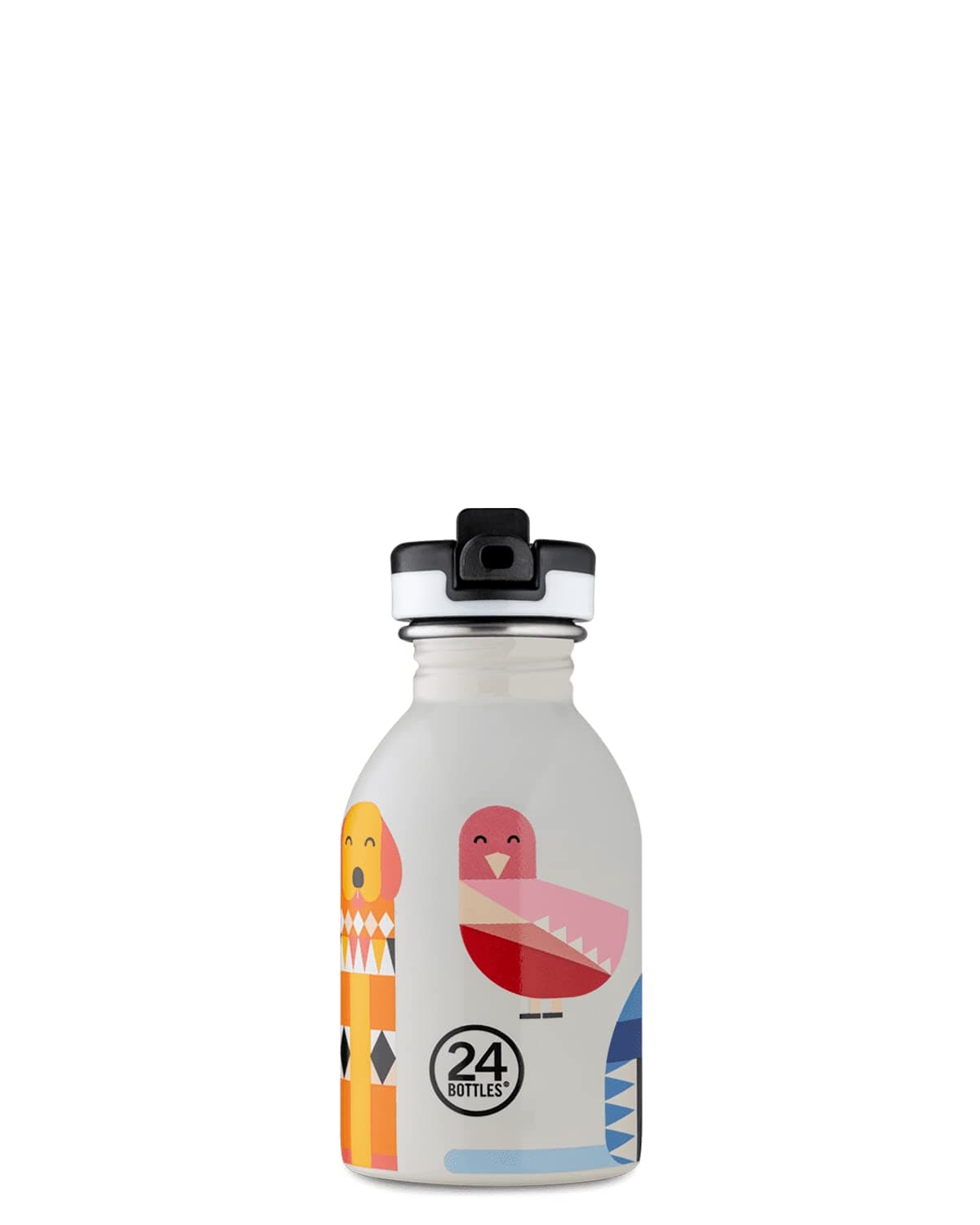 Bouteillekids24Bottles MaternellePrimairePaille250mlHermétiqueInoxydableBPAFreeLégèreGourdeEnfantSportLoisirSûre