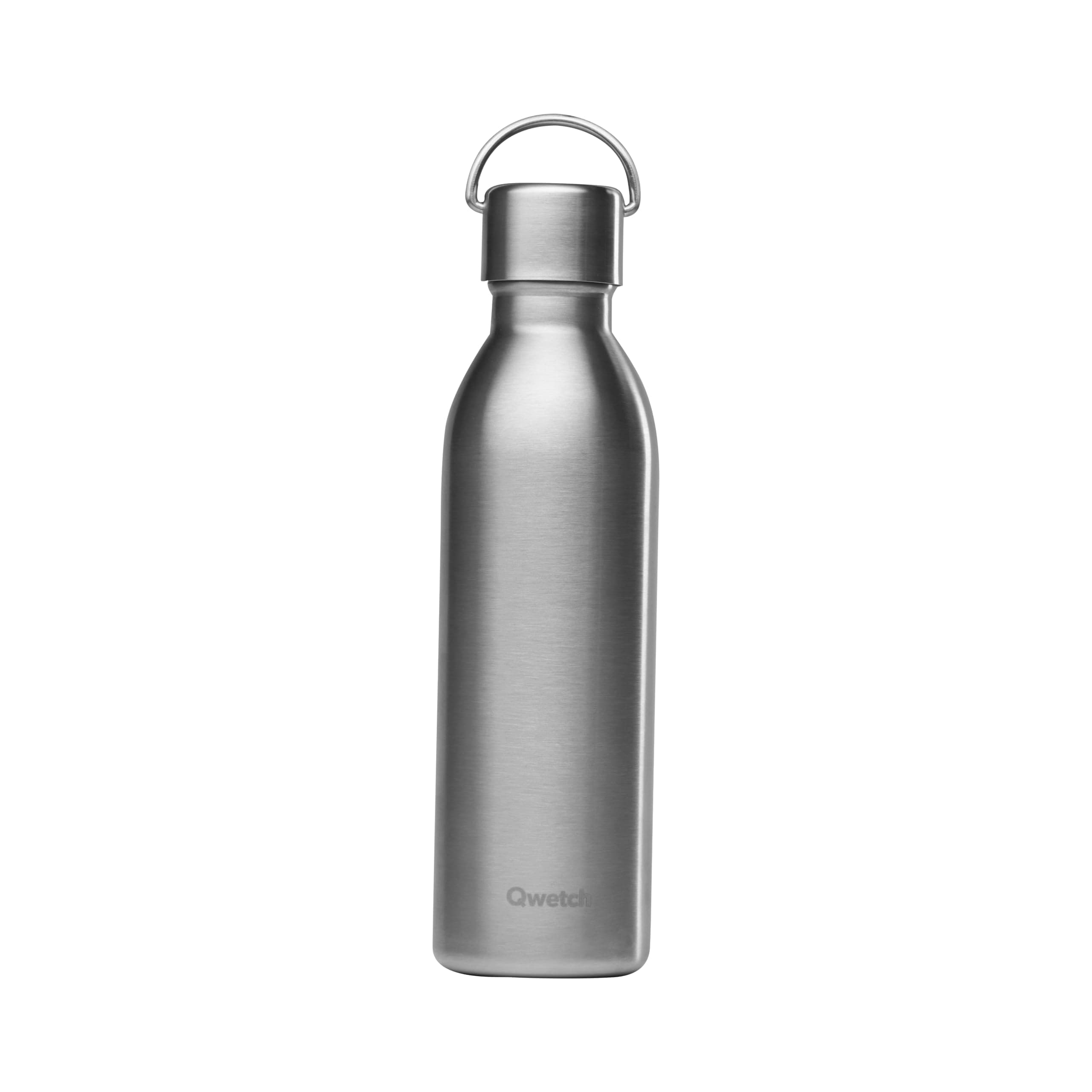 Qwetch Bouteille Isotherme Inox 600ml Active - Compacte et Sans BPA - Idéale pour Sport et Voyage