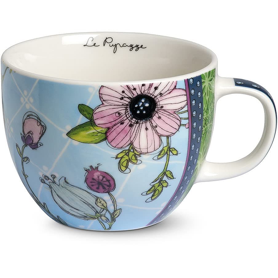 Egan Tasse petit déjeuner bleu clair ML 600 - Idéal pour la famille - Idéal pour le bureau - Grande capacité
