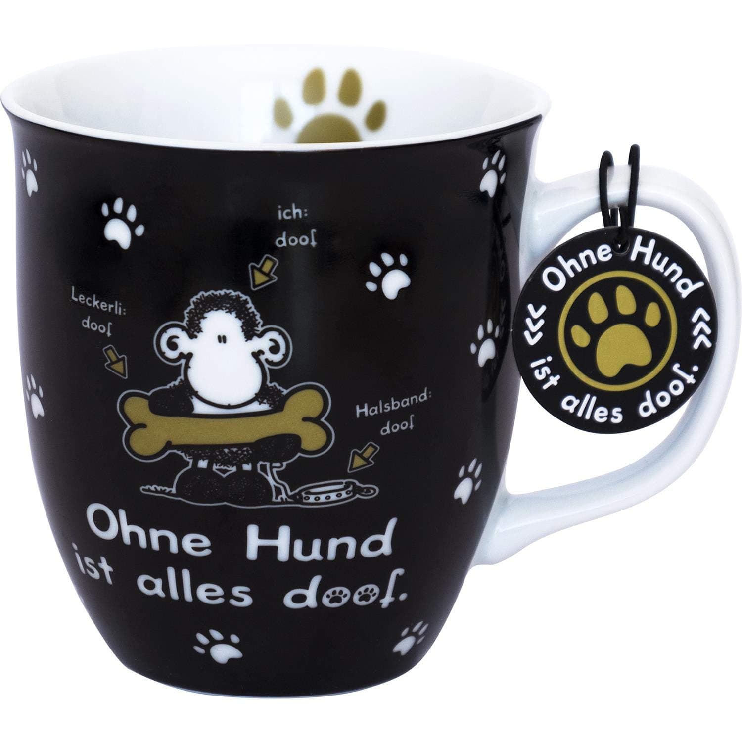 Tasse en porcelaine Sheepworld 45704 pour maîtriser son thé de luxe dans tout environnement