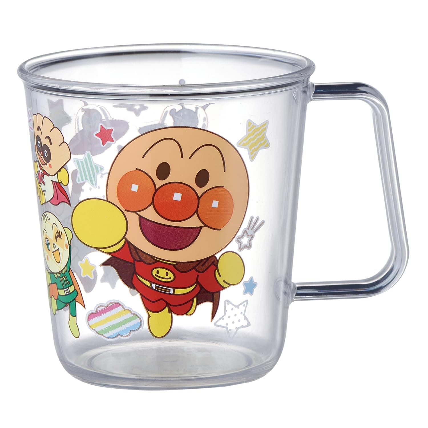 Tasse Anpanman Clair BPA-Free pour Enfants – Lek 200ml – Verre Transparent Hygiénique