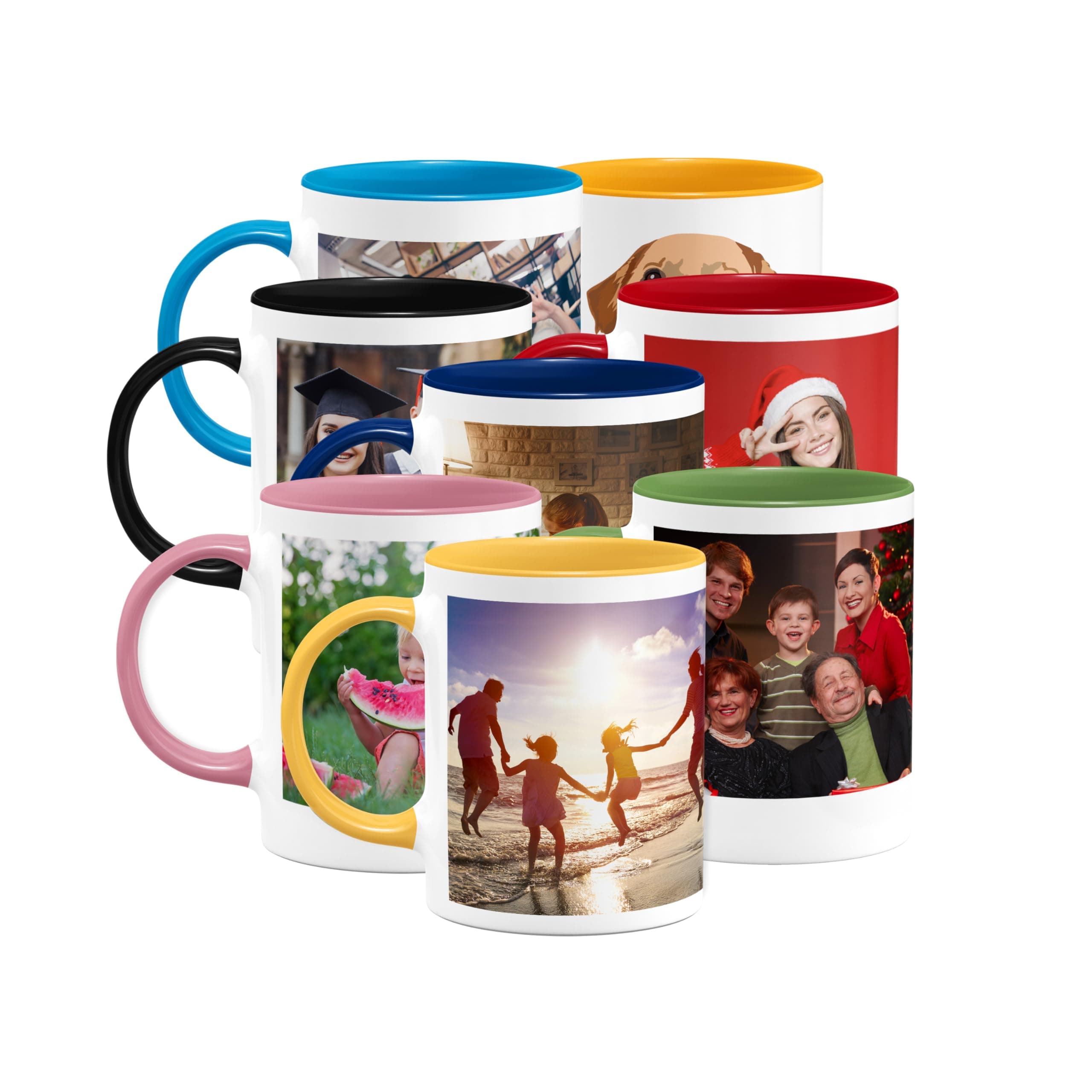 Mug Personnalisé Haute Qualité | Idée Cadeau Original pour Homme et Femme | Impression Personnalisée avec Photo et Texte